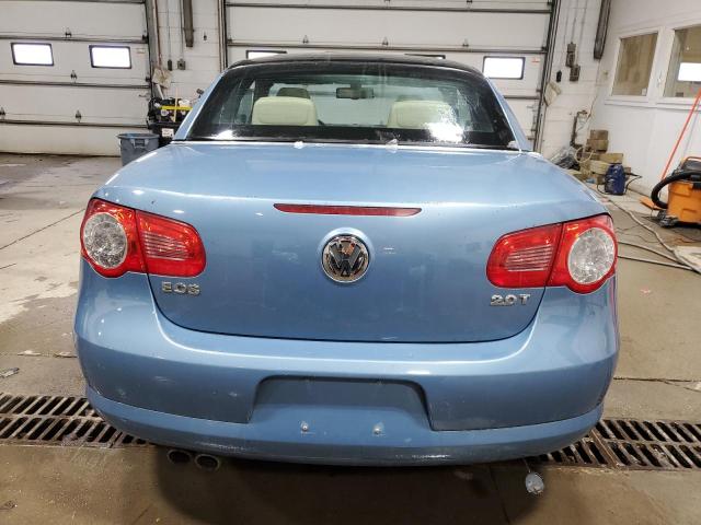 WVWFA71F09V019392 - 2009 VOLKSWAGEN EOS LUX BLUE photo 6