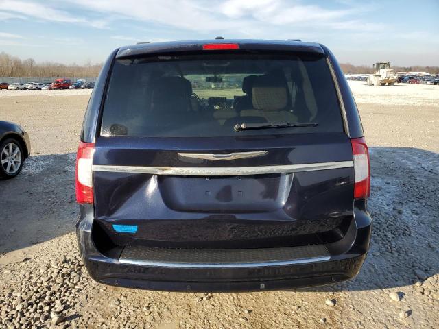 2A4RR8DG2BR630334 - 2011 CHRYSLER TOWN & COU TOURING L BLUE photo 6