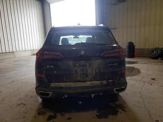 5UXCR6C06M9E76273 - 2021 BMW X5 XDRIVE40I BLUE photo 6