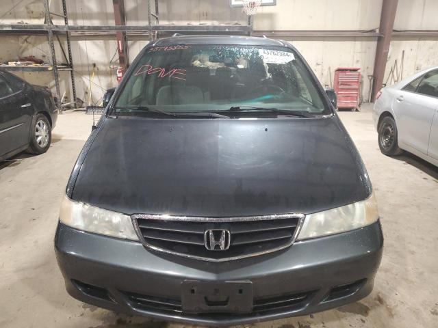 5FNRL18834B151016 - 2004 HONDA ODYSSEY EX GRAY photo 5