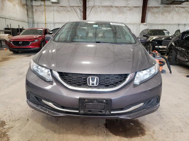 2HGFB2F56EH535907 - 2014 HONDA CIVIC LX CHARCOAL photo 5