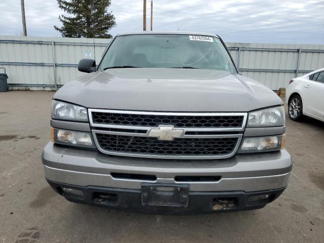 2GCEK13Z771173397 - 2007 CHEVROLET 1500 K1500 CLASSIC CREW CAB GRAY photo 5