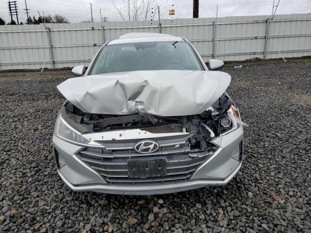 5NPD84LF4KH482222 - 2019 HYUNDAI ELANTRA SEL SILVER photo 5