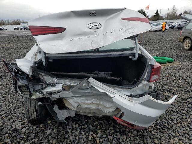 5NPD84LF4KH482222 - 2019 HYUNDAI ELANTRA SEL SILVER photo 6