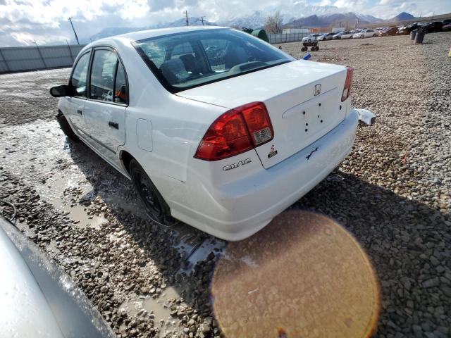 2HGES16344H641968 - 2004 HONDA CIVIC DX VP 白色 照片 2