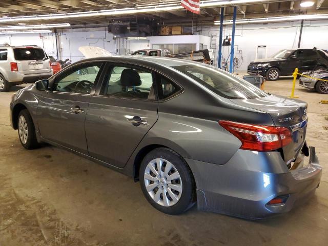 3N1AB7AP1KY270241 - 2019 NISSAN SENTRA S GRAY photo 2