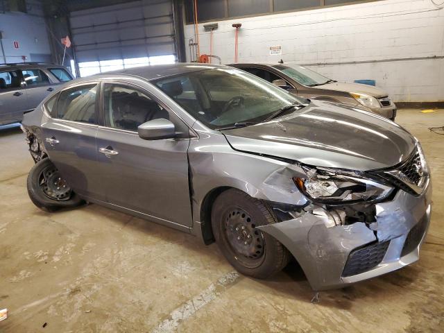 3N1AB7AP1KY270241 - 2019 NISSAN SENTRA S GRAY photo 4