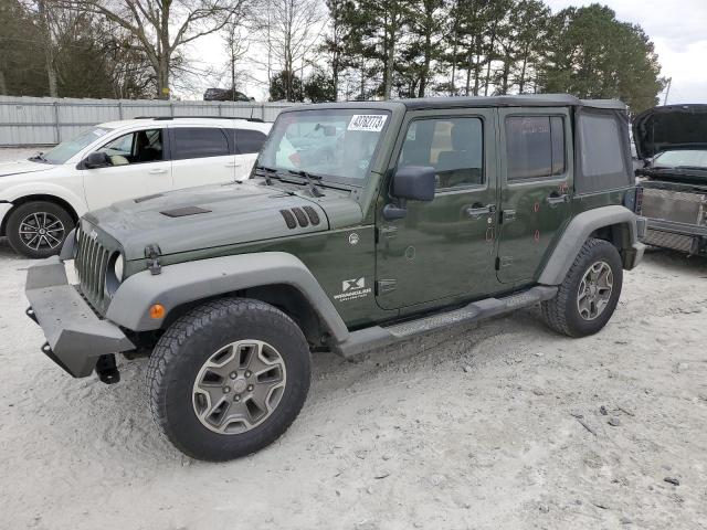 1J4GA39108L577916 - 2008 JEEP WRANGLER U X GREEN photo 1