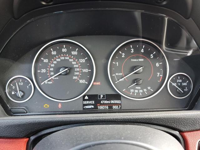 WBA4A5C5XFGK15840 - 2015 BMW 428 I GRAN COUPE WHITE photo 9