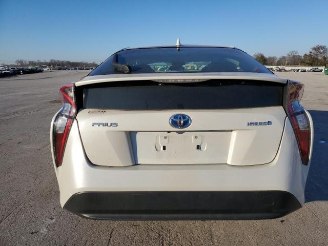 JTDKARFU0H3532914 - 2017 TOYOTA PRIUS WHITE photo 6