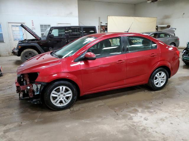 1G1JA5SH8C4122595 - 2012 CHEVROLET SONIC LS ბურგუნდია ფოტო 1