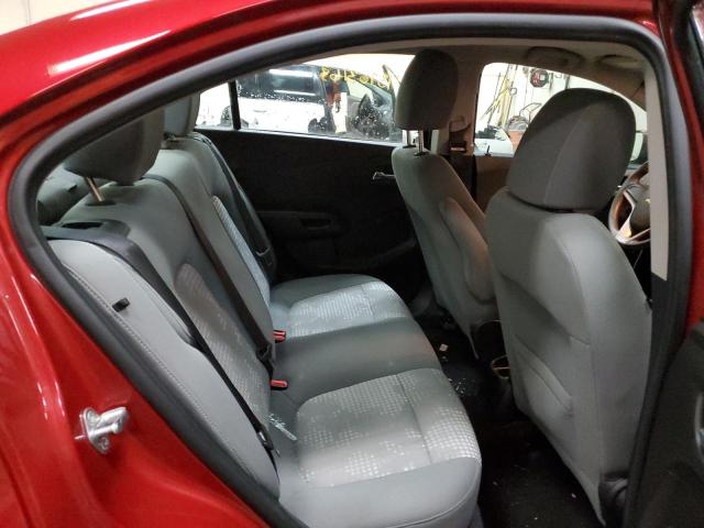 1G1JA5SH8C4122595 - 2012 CHEVROLET SONIC LS ბურგუნდია ფოტო 10