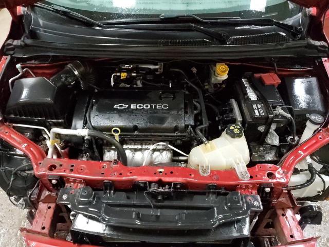 1G1JA5SH8C4122595 - 2012 CHEVROLET SONIC LS ბურგუნდია ფოტო 11