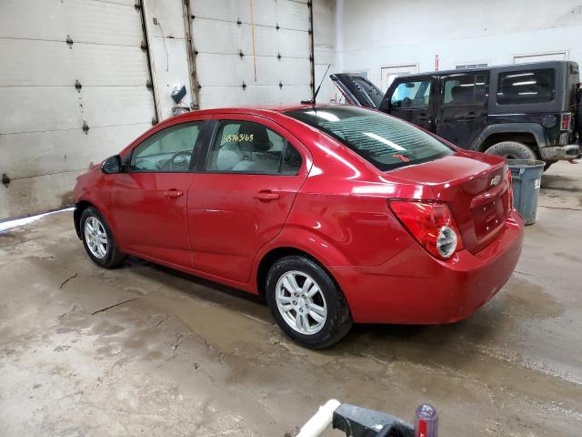 1G1JA5SH8C4122595 - 2012 CHEVROLET SONIC LS ბურგუნდია ფოტო 2