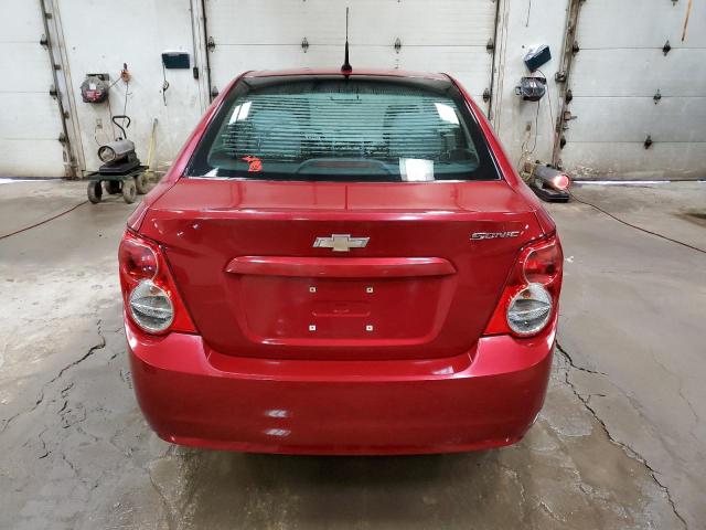 1G1JA5SH8C4122595 - 2012 CHEVROLET SONIC LS ბურგუნდია ფოტო 6
