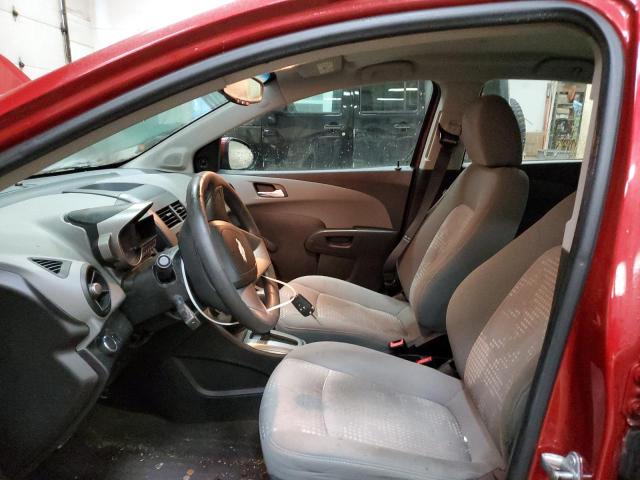 1G1JA5SH8C4122595 - 2012 CHEVROLET SONIC LS ბურგუნდია ფოტო 7