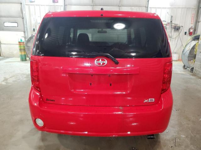 JTLKE50E591097470 - 2009 TOYOTA SCION XB RED photo 6