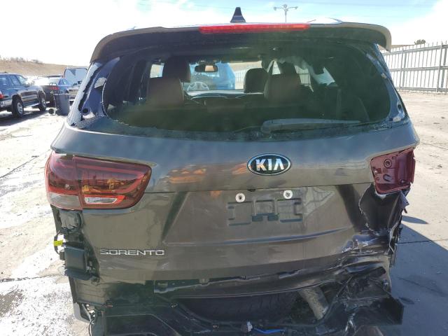 5XYPKDA57KG519635 - 2019 KIA SORENTO SX BROWN photo 6