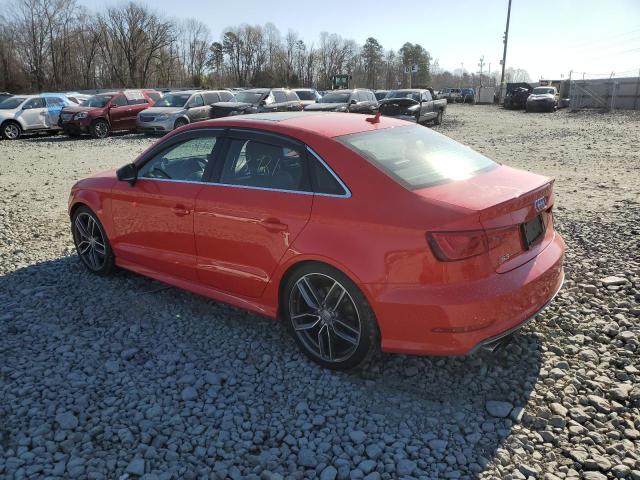 WAUFFGFF5F1084202 - 2015 AUDI S3 PRESTIGE RED photo 2