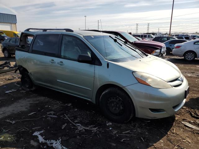 5TDZA23C96S420366 - 2006 TOYOTA SIENNA CE GREEN photo 4