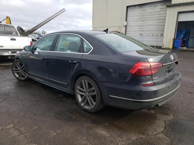 1VWDT7A30HC037101 - 2017 VOLKSWAGEN PASSAT R-LINE შავი ფოტო 2