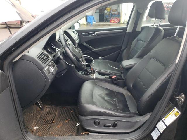 1VWDT7A30HC037101 - 2017 VOLKSWAGEN PASSAT R-LINE შავი ფოტო 7