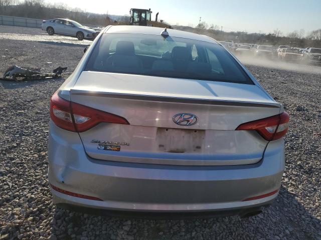 5NPE24AF6GH359053 - 2016 HYUNDAI SONATA SE SILVER photo 6