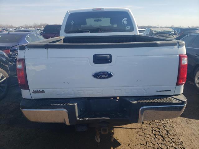 1FT7X2B67DEB17428 - 2013 FORD F250 SUPER DUTY WHITE photo 6