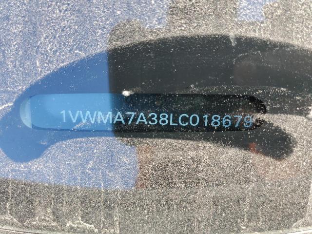 1VWMA7A38LC018679 - 2020 VOLKSWAGEN PASSAT R-LINE Weiß Foto 13