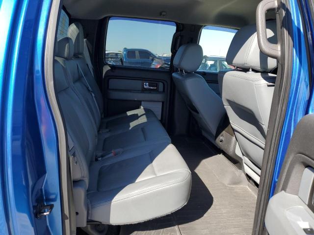 1FTFW1EF5EFC29581 - 2014 FORD F150 SUPERCREW BLUE photo 10