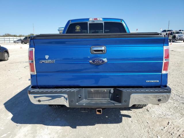 1FTFW1EF5EFC29581 - 2014 FORD F150 SUPERCREW BLUE photo 6