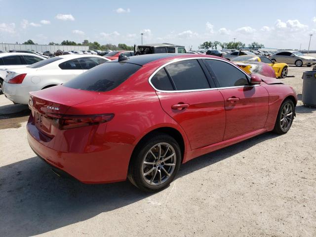 ZARFAEDN6J7579651 - 2018 ALFA ROMEO GIULIA Q4 RED photo 3