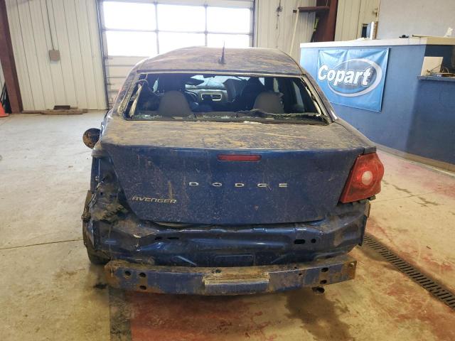 1C3CDZCB2CN148326 - 2012 DODGE AVENGER SXT BLUE photo 6