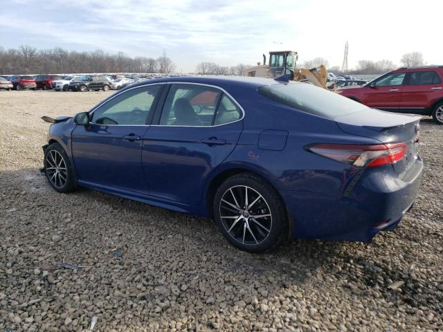 4T1G11BK3RU118836 - 2024 TOYOTA CAMRY SE NIGHT SHADE BLUE photo 2