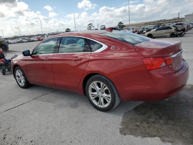 2G1125S37F9110490 - 2015 CHEVROLET IMPALA LT RED photo 2