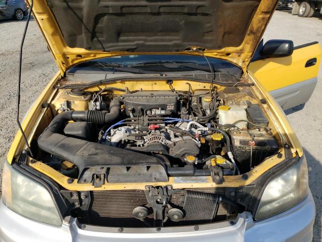 4S4BT62C037112170 - 2003 SUBARU BAJA SPORT YELLOW photo 11