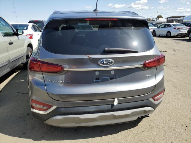 5NMS2CAD9KH095196 - 2019 HYUNDAI SANTA FE SE GRAY photo 6