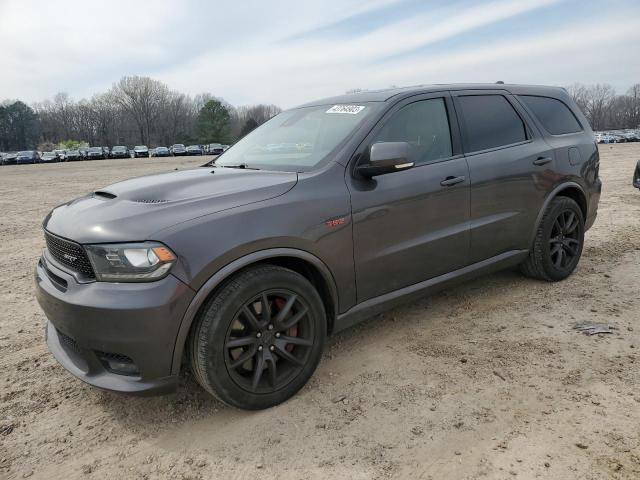 1C4SDJGJXJC176250 - 2018 DODGE DURANGO SRT GRAY photo 1