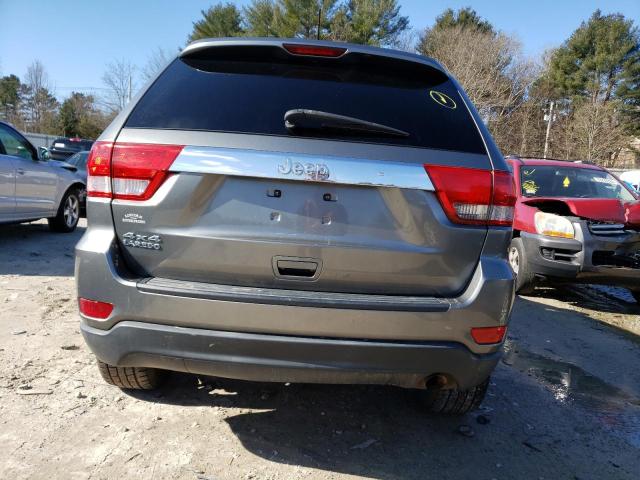 1C4RJFAG1CC347102 - 2012 JEEP GRAND CHER LAREDO GRAY photo 6