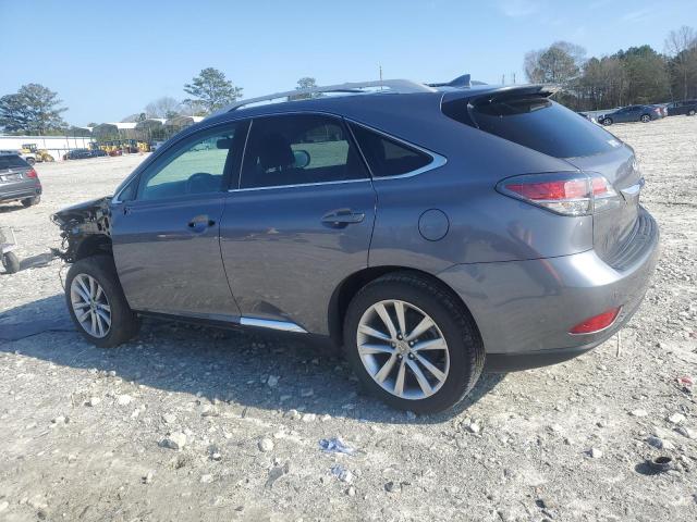 2T2ZK1BA2FC183943 - 2015 LEXUS RX 350 GRAY photo 2