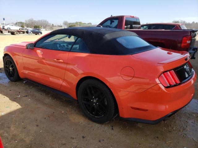 1FATP8UH5G5285126 - 2016 FORD MUSTANG ORANGE photo 2
