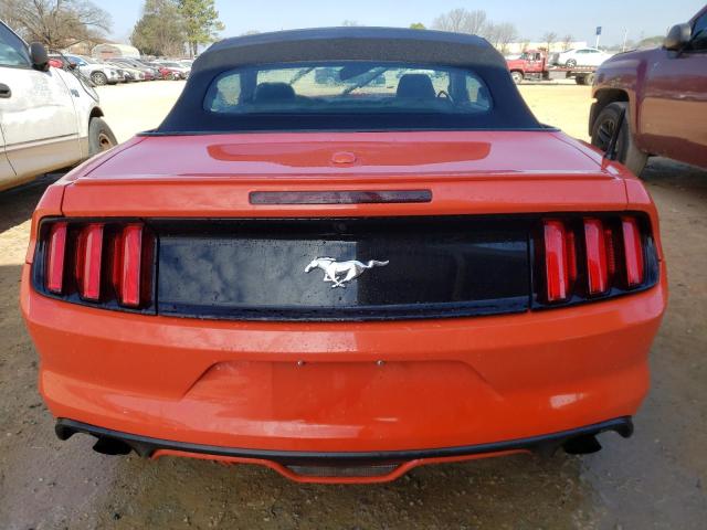 1FATP8UH5G5285126 - 2016 FORD MUSTANG ORANGE photo 6