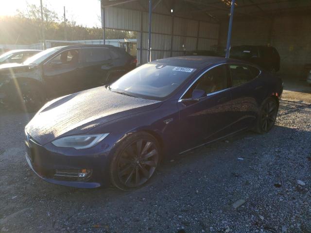 5YJSA1E12GF153343 - 2016 TESLA MODEL S Mavi foto 1