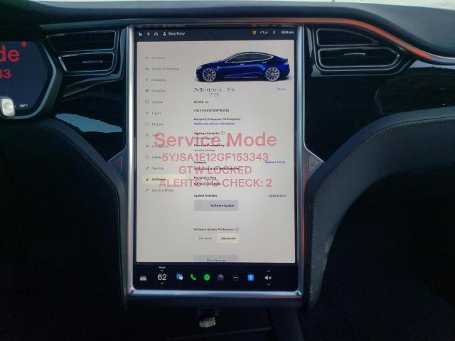 5YJSA1E12GF153343 - 2016 TESLA MODEL S Mavi foto 9