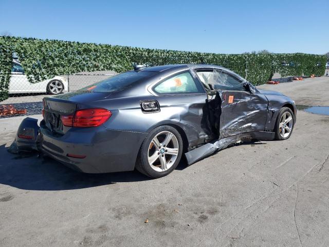 WBA3N7C51FK222863 - 2015 BMW 428 I GRAY photo 3