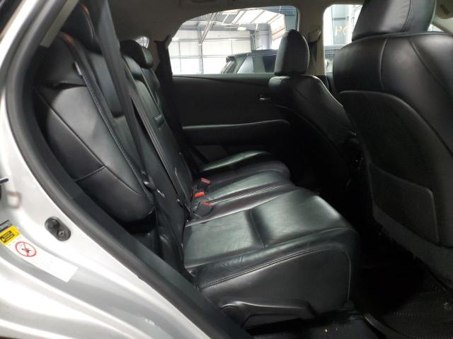 2T2BK1BA7AC046703 - 2010 LEXUS RX 350 SILVER photo 10