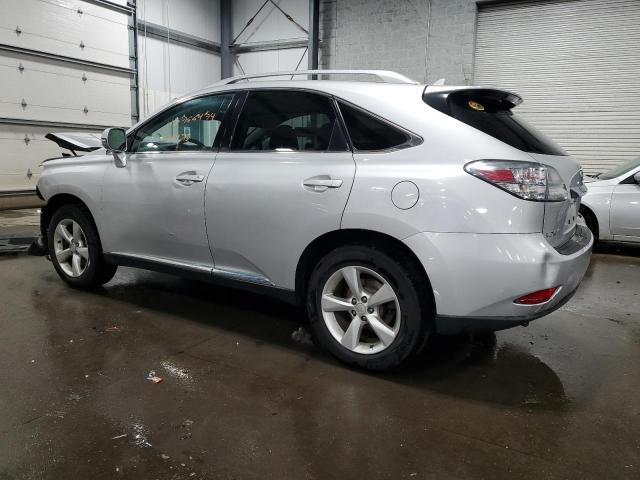 2T2BK1BA7AC046703 - 2010 LEXUS RX 350 SILVER photo 2