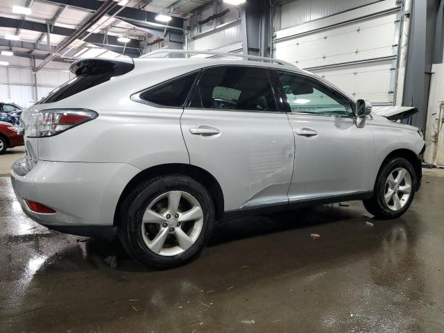 2T2BK1BA7AC046703 - 2010 LEXUS RX 350 SILVER photo 3