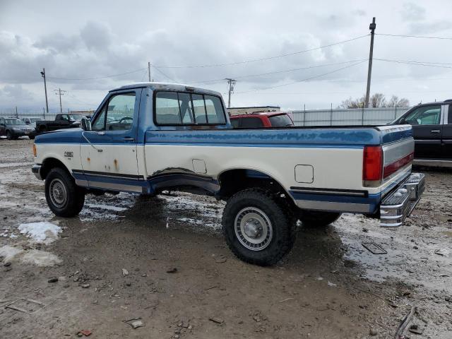 1FTHF26G7KPB46178 - 1989 FORD F250 TWO TONE photo 2