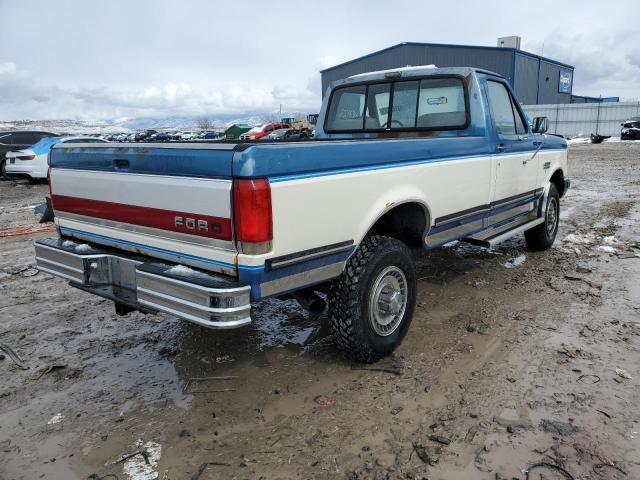 1FTHF26G7KPB46178 - 1989 FORD F250 TWO TONE photo 3